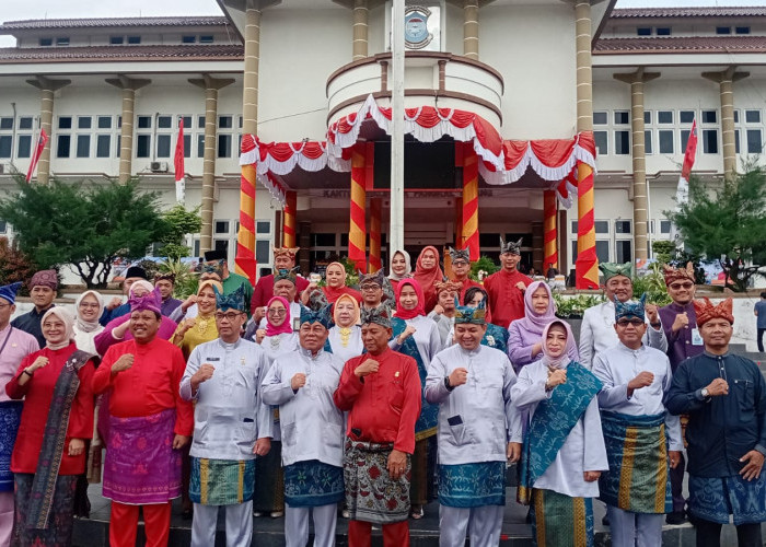 Pj.Wali Kota Unu, Pimpin Upacara Peringatan Hari Jadi Kota Pangkalpinang ke-268
