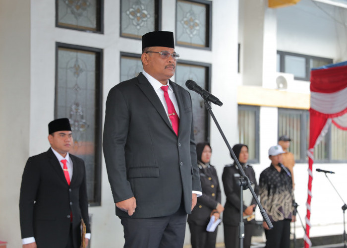 Pj Gubernur Safrizal Pimpin Upacara Peringatan Hari Lahir Pancasila di Belitung