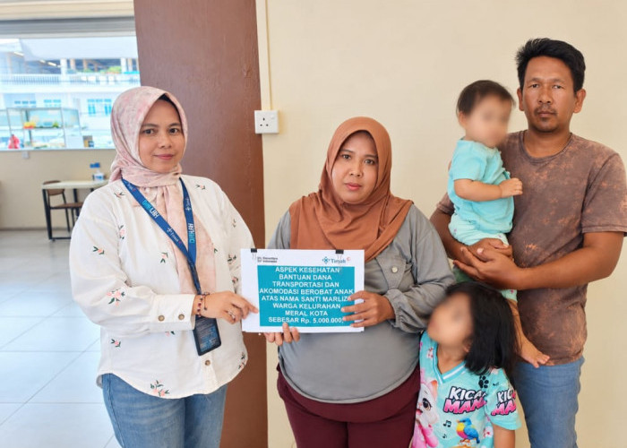 Dua Tahun Jalani Pengobatan, Warga Karimun Terima Bantuan dari PT Timah