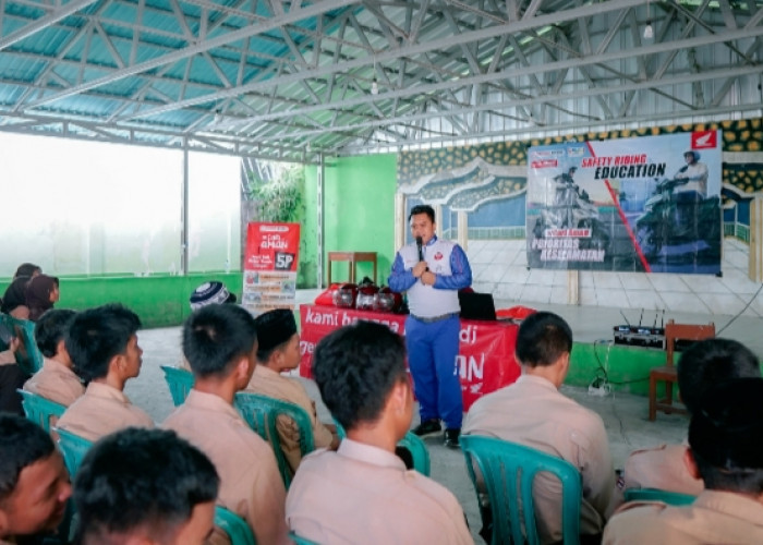 Konsisten Ingatkan Aman Berkendara, Honda Babel Gelar Edukasi Safety Riding