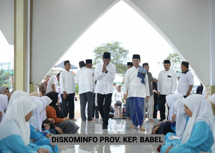 Pesan Pj Gubernur Suganda Pandapotan Kepada Santri Pesantren Hidayatussalikin