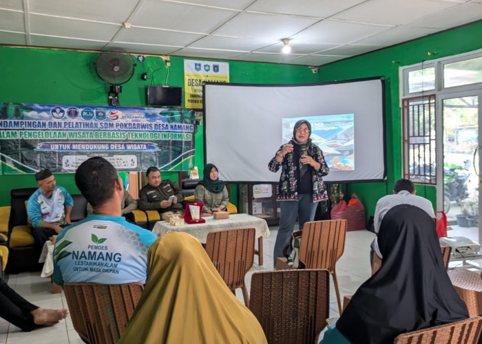 ​Dukung Smart Tourism, Tim PkM UBB Perkuat Desa Wisata Namang Berbasis Teknologi Informasi