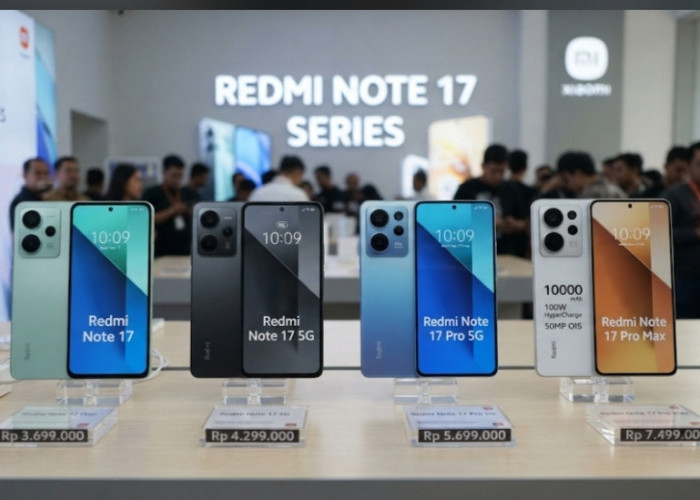 4 HP Redmi Note 17 Series Resmi Masuk Indonesia, Ini Spesifikasi Lengkap dan Harganya 