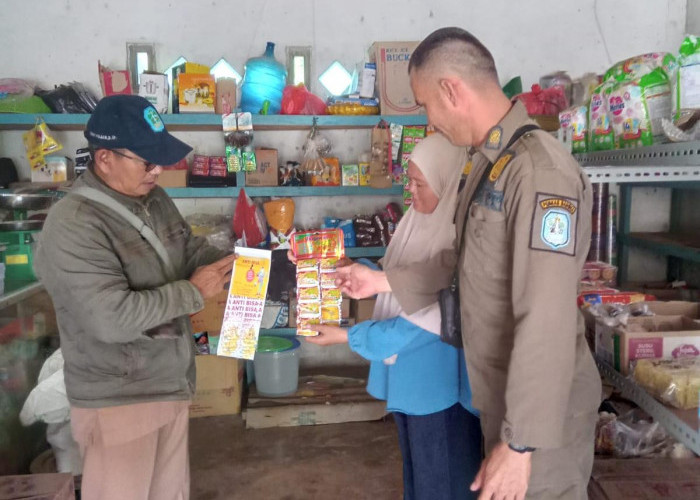 Satpol PP Bangka Amankan Ratusan Butir Obat Ilegal di Kecamatan Bakam