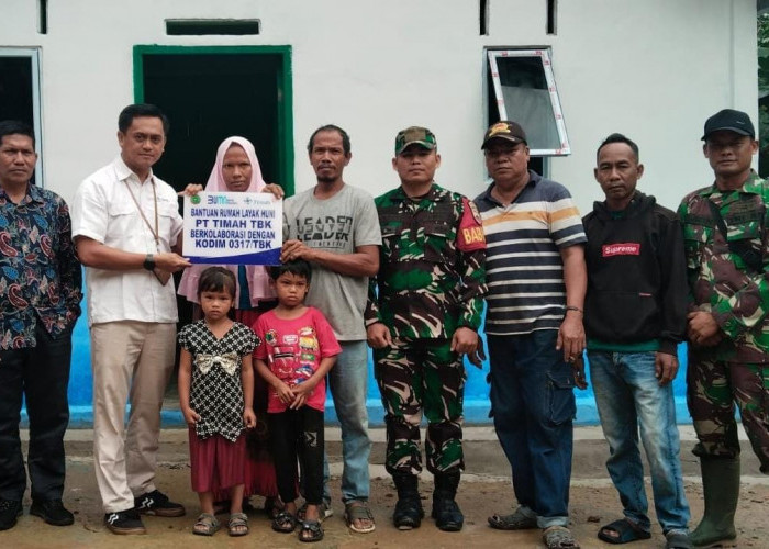 PT Timah Bangun Tiga Rumah Layak Huni untuk Masyarakat di Provinsi Kepulauan Riau 