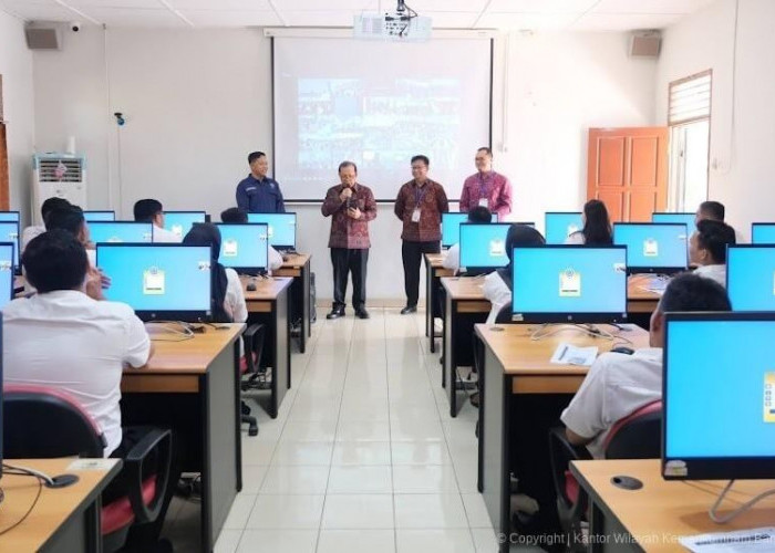 Kemenkumham Babel : 72 Calon Notaris Ikuti Seleksi CAT di UPT BKN Pangkalpinang