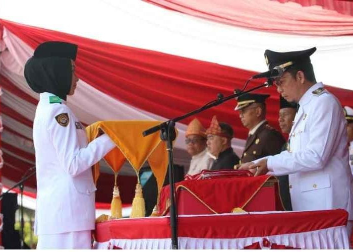 Upacara HUT ke 81 Kemerdekaan, Bupati Algafry Rahman Pesankan Jaga Persatuan 