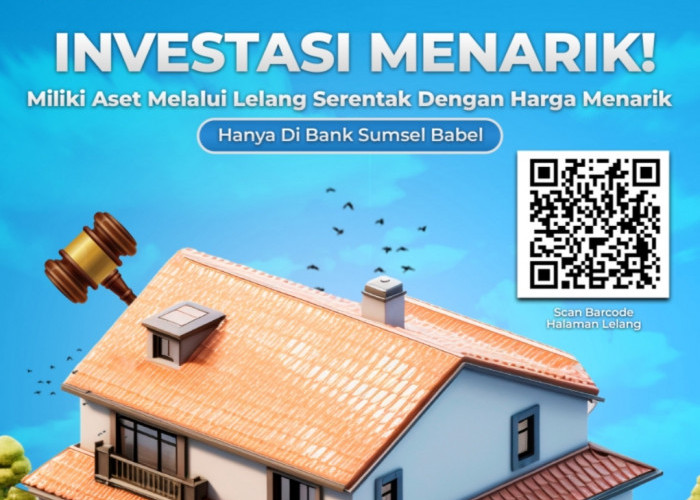 Buru Aset Harga Menarik? Bank Sumsel Babel Buka Lelang Besar-besaran, Dari Rumah Hingga Ruko!