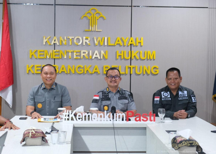 Kanwil Kemenkum Babel Ikuti Rapat Diskusi Pemantauan & Peninjauan UU Pembentukan Peraturan Perundang-undangan