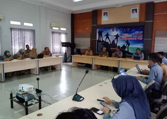 Kanwil Kemenkum Babel Rakor dan Sosialisasi Percepatan Pembentukan Posbankum dengan DINSOSPMD Se-Babel