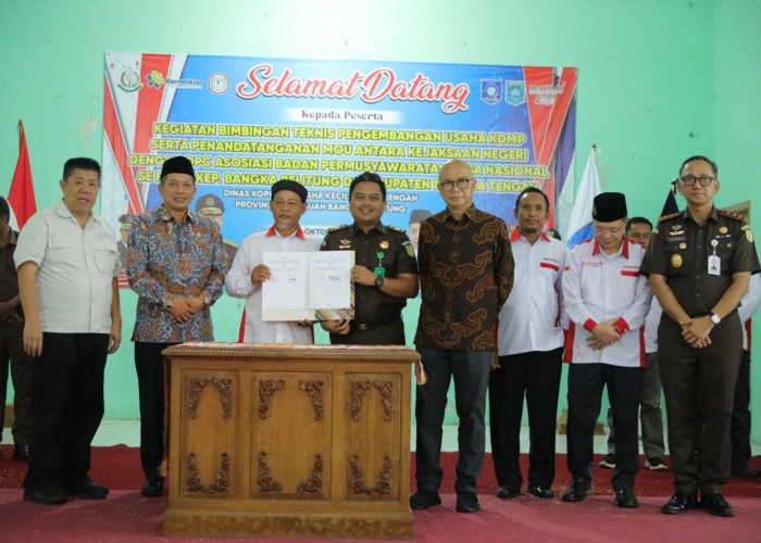 Gubernur Hidayat Arsani Sambut Kedatangan Menteri Koperasi RI dan Jamintel 