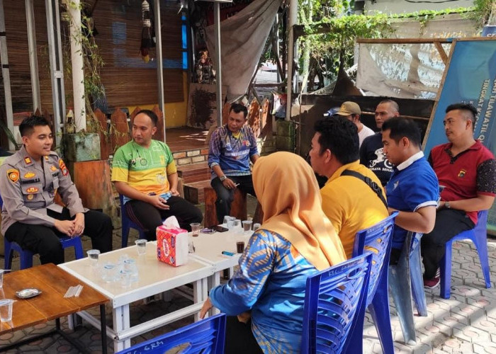 Perkuat Sinergitas Forkopimcam, Kapolsek Bukit Intan AKP Yosyua Silaturahmi ke Camat Girimaya