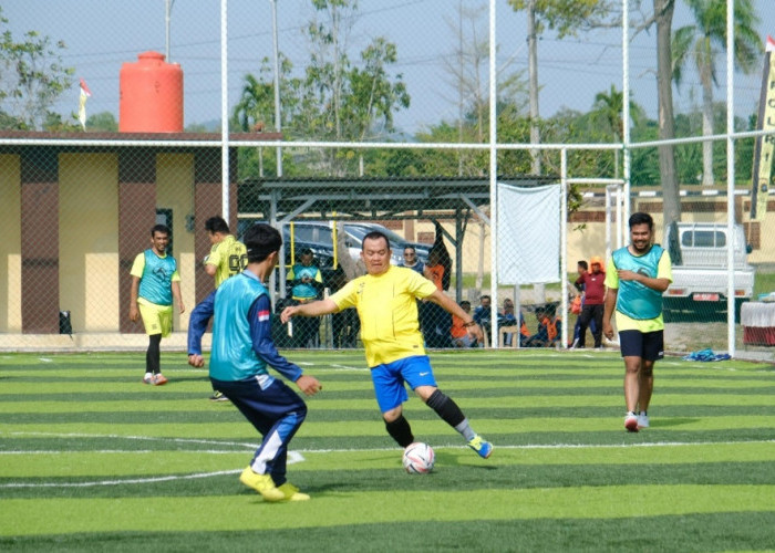 Semarak Hari Pengayoman ke-81, Kanwil Kemenkum Babel Gelar Turnamen Mini Soccer