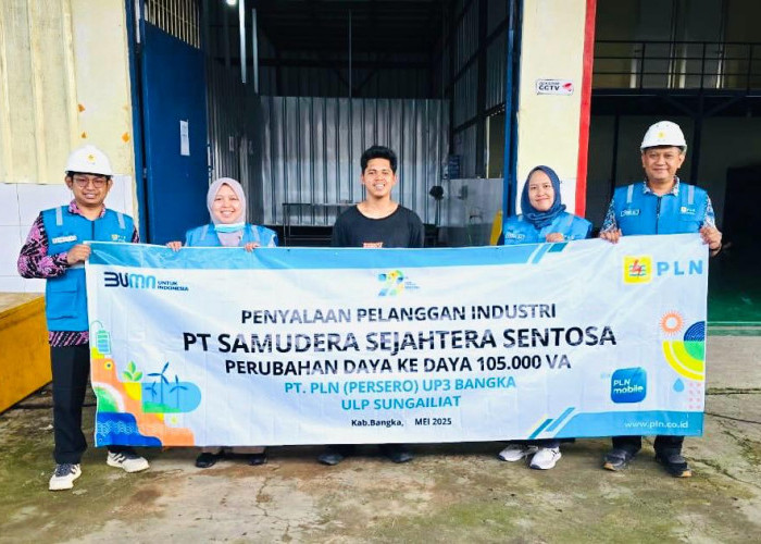 Dukung Produktivitas Sektor Perikanan, PLN UP3 Bangka Salurkan Listrik Andal untuk Pelaku Industri