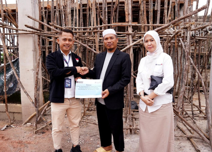 PT Timah Dukung Pembangunan Asrama Santri di Pondok Pesantren Tahfidzul Qur'an Al-Mansyur Kabupaten Bangka