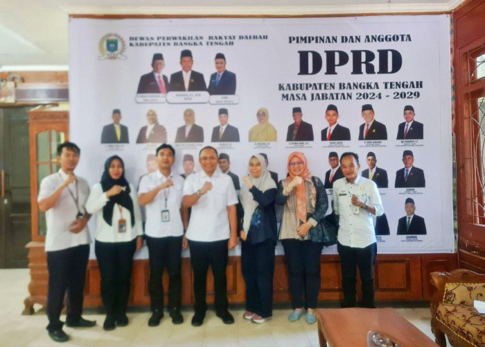 Kanwil Kemenkum Babel Lakukan Monitoring dan Evaluasi Propemperda, IRH, dan Inventarisasi Perda di DPRD Bateng