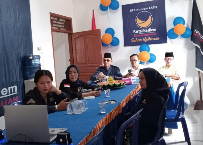 Hadiri HUT ke 14  Nasdem, Suhardy Joy : Kita Fokus Perusahaan 