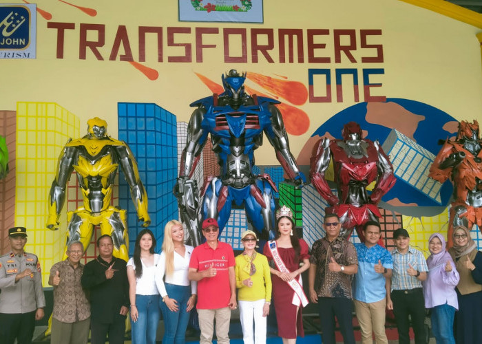 Ada Transformers One di Tasya Hot Spring Exo Park Bangka