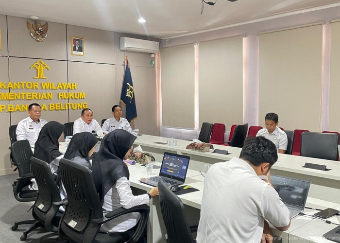 Lindungi Kekayaan Intelektual, Kanwil Kemenkum Babel Harmonisasikan Ranperkada Kota Pangkalpinang 