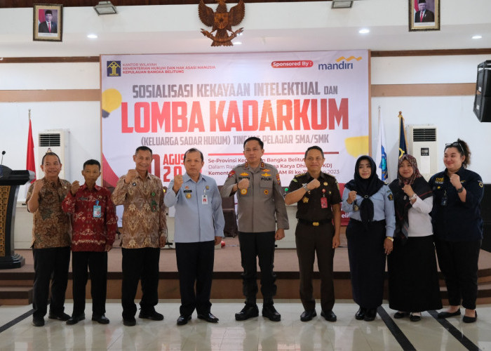 Kakanwil Kemenkumham Babel Buka Lomba Kadarkum Bagi Pelajar SMA