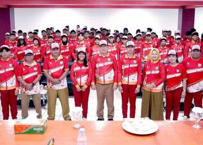 Bupati Beltim Lepas Kontingen POPDA 2026, Targetkan Pulang Bawa Gelar Juara