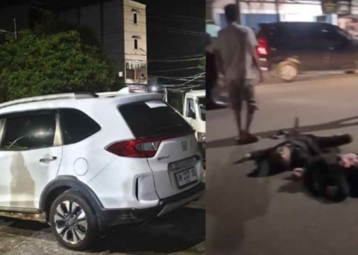 Ketua KPU Beltim Terlibat Kecelakaan Diduga Gunakan Mobil Dinas Berpelat Hitam, 2 Pelajar Terkapar