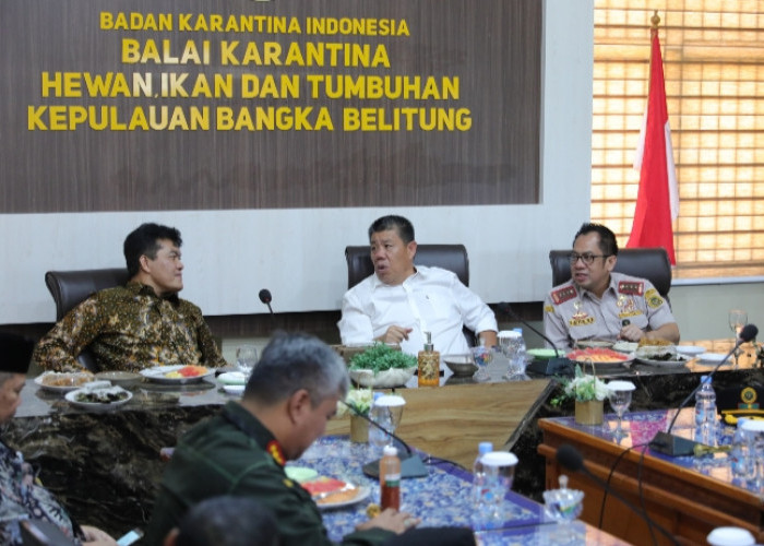 Dorong Pengembangan Balai Karantina, Pemprov Babel akan Hibahkan Lahan Seluas Lima Hektare