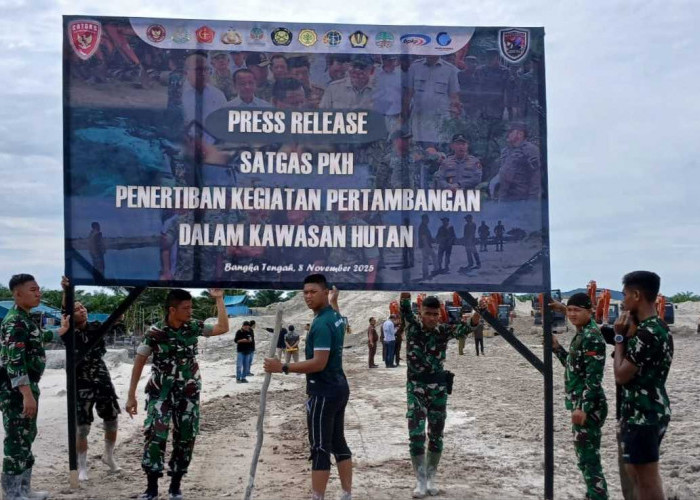 Aji Mumpung, Tak Ada Satgas PKH, Hutan Lindung Sarang Ikan Dijarah Tambang Lagi