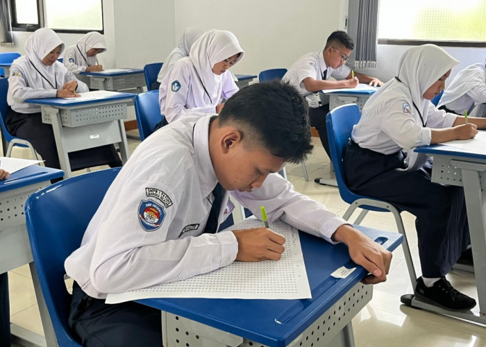 Para Peserta Seleksi Pemali Boarding School PT Timah Berjuang untuk Lulus