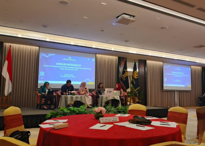 Kanwil Kemenkum Babel Hadiri Kegiatan Diskusi Interaktif Ekosistem Usaha 