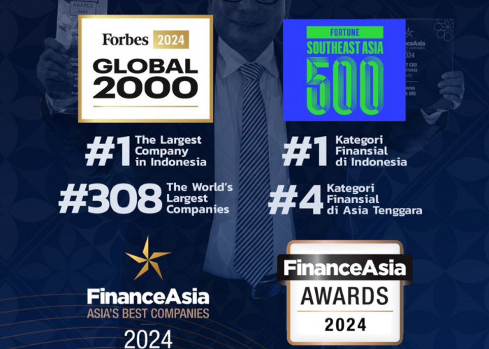 Harumkan Indonesia di Industri Keuangan Global, Ini Sederet Penghargaan Internasional yang Diraih BRI di Juni