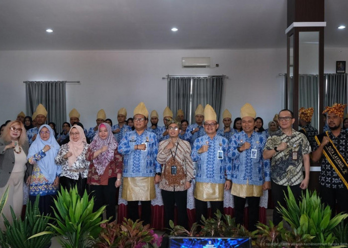 Kanwil Kemenkum Babel Jalani Desk Evaluasi WBBM Bersama TPN Kementerian PANRB