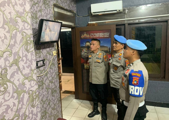 Propam Polresta Pangkalpinang Sidak Penjagaan Mako, SPKT hingga Ruang Tahanan