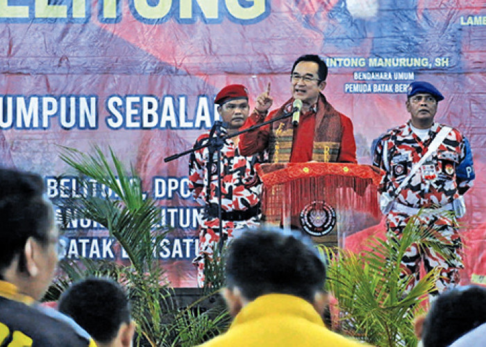 Rudianto Tjen Ajak Pemuda Batak Bersatu Babel Sinergi Bangun Kemajuan Daerah