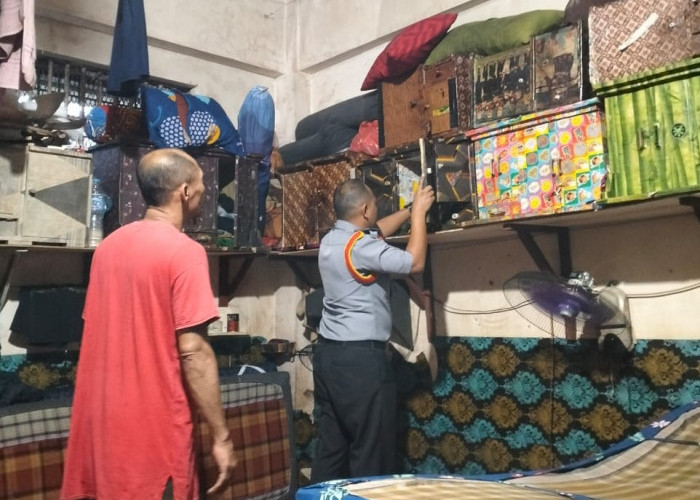 Cegah Gangguan Kamtib, Lapas Narkotika Pangkalpinang Gelar Razia Kamar Hunian