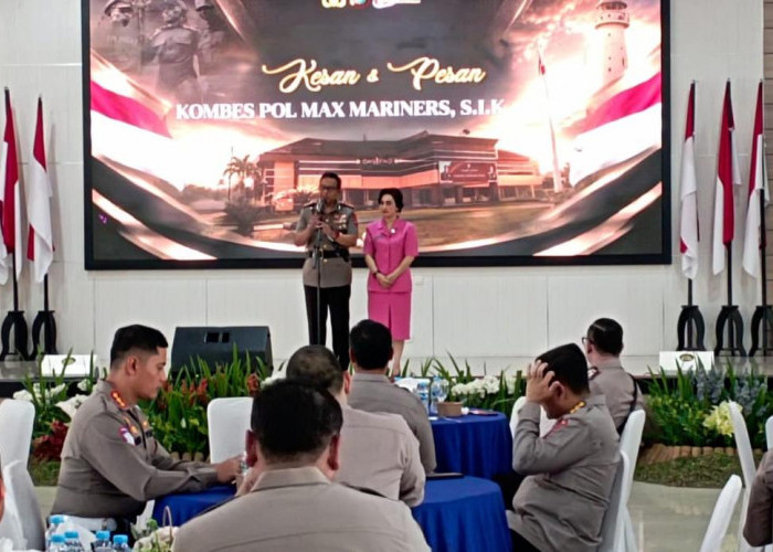 Pamit Usai 10 Bulan Bertugas, Kombes Pol Max Mariners Apresiasi Keramahan Masyarakat Pangkalpinang