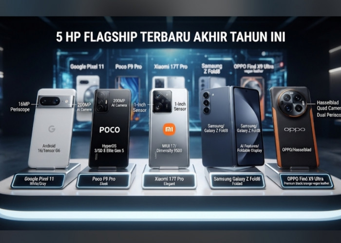 5 HP Flagship Terbaru yang Siap Meluncur Akhir Tahun Ini, Berikut Bocoran Spesifikasi dan Harganya