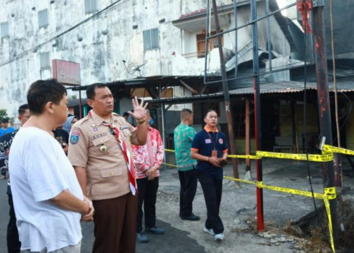 Pj Wako Budi Temui Korban Kebakaran di Bintang 