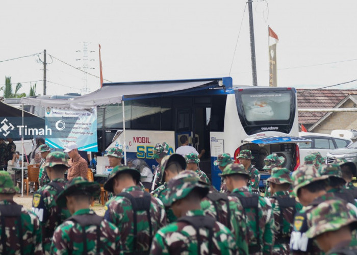 Kolaborasi PT Timah dan TNI dalam Menebar Manfaat Bagi Masyarakat