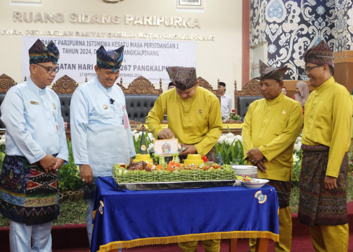 Paripurna Istimewa HUT Kota Pangkalpinang, Hertza: Semakin Matang