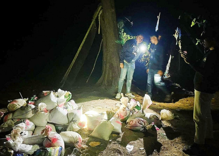 Penyelundupan 7 Ton Pasir Timah di Pantai Teluk Gembira Belitung Terbongkar