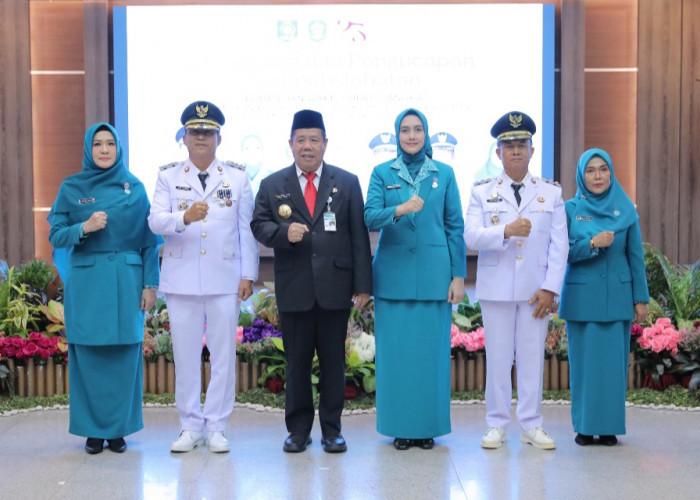 Noni Hidayat Arsani Lantik Ketua TP PKK Bangka