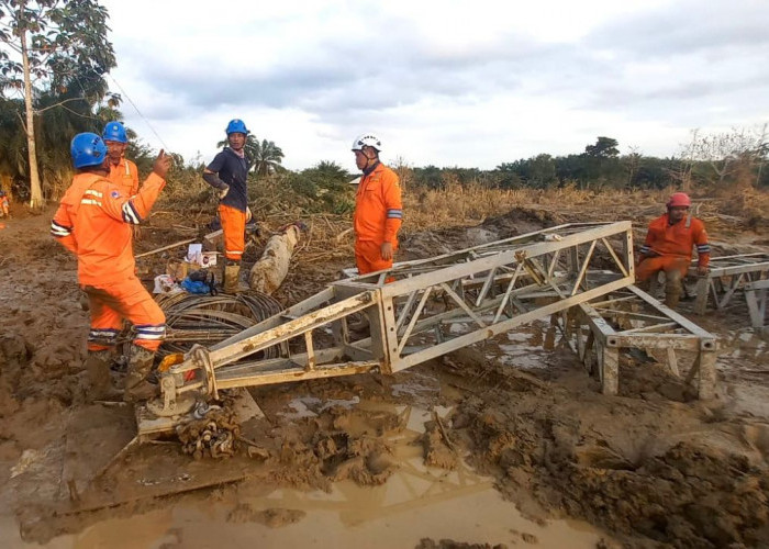 PLN Terus Kebut Siang Malam Perbaiki Jalur Listrik Langsa-Pangkalan Brandan