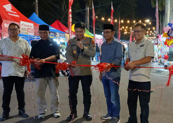 Gelaran Bazar UMKM Polres Pangkalpinang dan PSHT Targetkan Perputaran Uang di Atas Rp 1 M