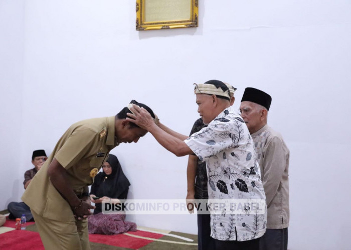 Pj Gubernur Suganda Sarasehan Bersama Tokoh Masyarakat Belitung