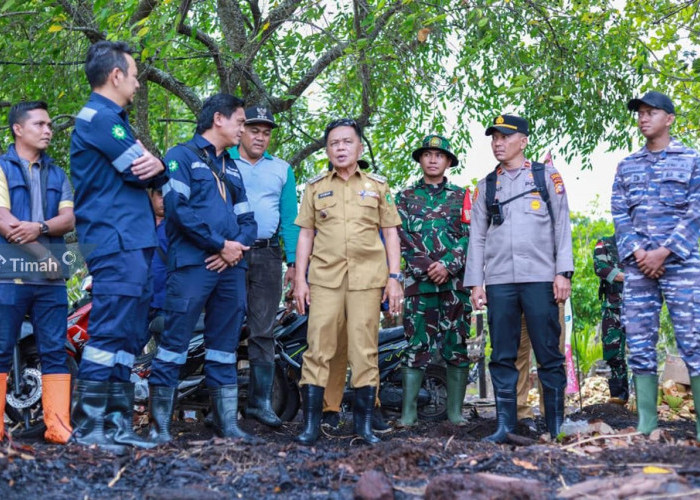 Laksanakan Pelbagai Program CSR di Desa Tanjung Gemuk, Bupati Meranti Apresiasi PT Timah Tbk