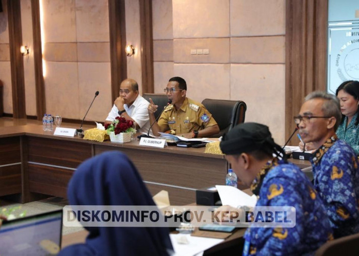 Pj Gubernur Pimpin Langsung Rapat Tim Percepatan Penurunan Stunting