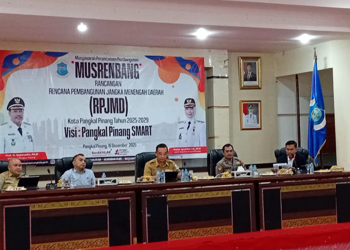 Sekda Mie Go Tegaskan Komitmen Pemkot Pangkalpinang Cegah PHK Massal