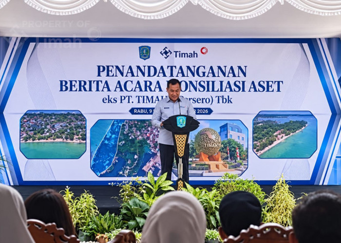 PT TIMAH Serahkan Aset Tanjung Pendam, Pemkab Belitung Siapkan Wajah Baru Kawasan Wisata