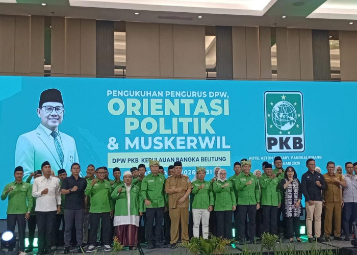 ​Bertu Merlas Resmi Pimpin DPW PKB Babel 2026-2031, Targetkan Ambisi di Pemilu 2029